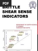 Brittle Shear Sense Indicators