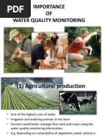 Importance Water Quality Control