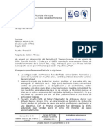 Carta Al INPEC