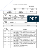 14/10/2012 41 Deviated Weatherford/ WDI 801: Depth MD Depth TVD Tvdss Progress Survey Report MD, TVD, Incl, Azmth