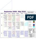 Real 09-2010 Schedule