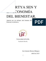 Amartya Sen y La Economía Del Bienestar - Herrera Márquez, José A.