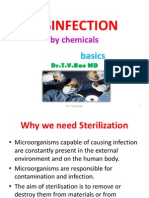 Disinfection by Chemicals Basics