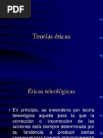 Teorias Eticas