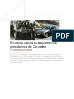 Política Autos de Presidenciales