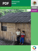 Semarnatmanual para La Construccion Sustentable Con Bambu