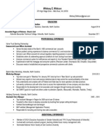 Whitney Whitson Resume