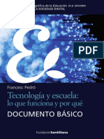 Pedró-Tecnología y Escuela-Lo Que Funciona y Por Qué