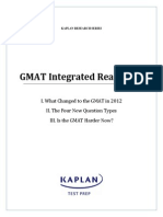 GMAT Integrated Reasoning