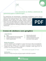 Receitas para Amenizar Efeitos Da Quimio