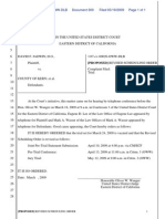 309 Proposed Order Re Revised Scheduling Order