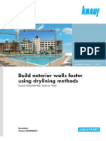 Build Exterior Walls Faster Using Drylining Methods en