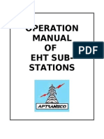 Operation Manual of EHT Sub Station