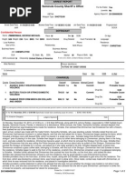 George Zimmerman Arrest Report