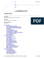 Fortran 90 - Reference