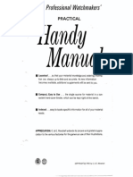 The Professional Watchmakers' PRACTICAL Hany Manual