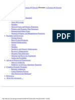 A Fortran 90 Tutorial