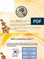 Operating System Presentation