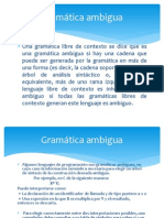 Compiladores - Gramatica Ambigua