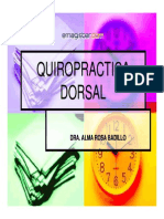 Quiropractica Dorsal