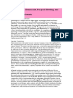 Chapter 3 Hemostasis-Surgical Bleedind-Transfusion