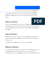 History of Abortion: Bortion