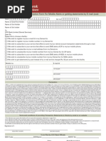 ICICI Demat Services Form