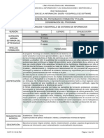 Estructura Tecnólogo ADSI 102