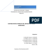 Trabajo de Contribuyentes Formales