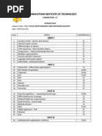 Lesson Plan IT2352 CNS