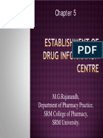 Establishment of Drug Information Centre