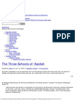 The Three Schools of 'Aqidah 