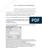 Para Crear DVD de Varios Sistemas Operativos Magic