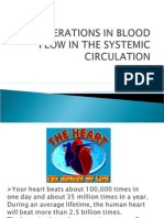 Alterations in Blood Flow in The Systemic Circulation-Grp4