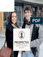 Prospectus: University of Bergen 2013/2014