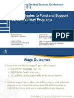 New Strategies To Fund and Support Career Pathway Programs