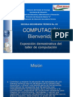 ¡¡Dá La Bienvenida A La Asignatura de Computación en Powerpoint (Alumnos de Nuevo Ingreso)