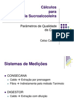 Curso de Cálculos STAB 02 - Parâmetros Tecnológicos Da Cana