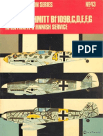 Osprey Aircam Aviation Series 43 - Messerschmit Bf109.B, C, D, E, F, G in Luftwaffe & Finnish Service Vol.4