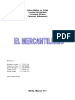 Informe de Mercantilismo