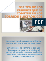 0-Top Ten de Los Errores Del Correo-E