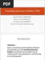 Travelling Salesman Problem (TSP)