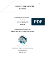 Design of LNA in S-Band - 1