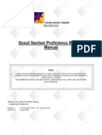 Scout Proficiency Badge Training Scheme