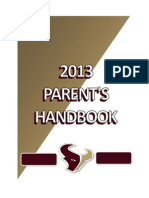 2013 Parent Handbook