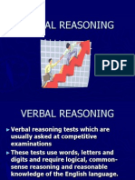 Verbal Reasoning