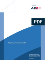 Amf - Rapport Sur Le Comité D'audit