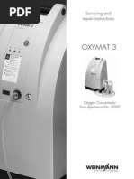 Weinmann Oxymat 3 Oxygen Concentrator - Service Manual