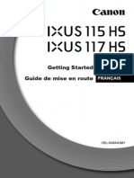 IXUS 115HS 117HS Getting Started Guide 