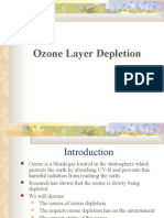 Ozone Layer Depletion